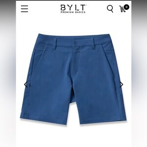 BYLT light navy every day short